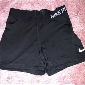 Black Nike spandex